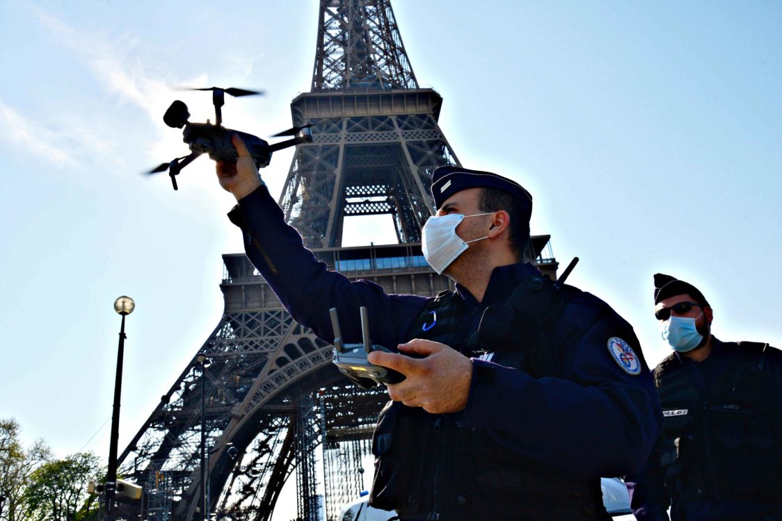 Covid-19, Paris sous contrôle policier